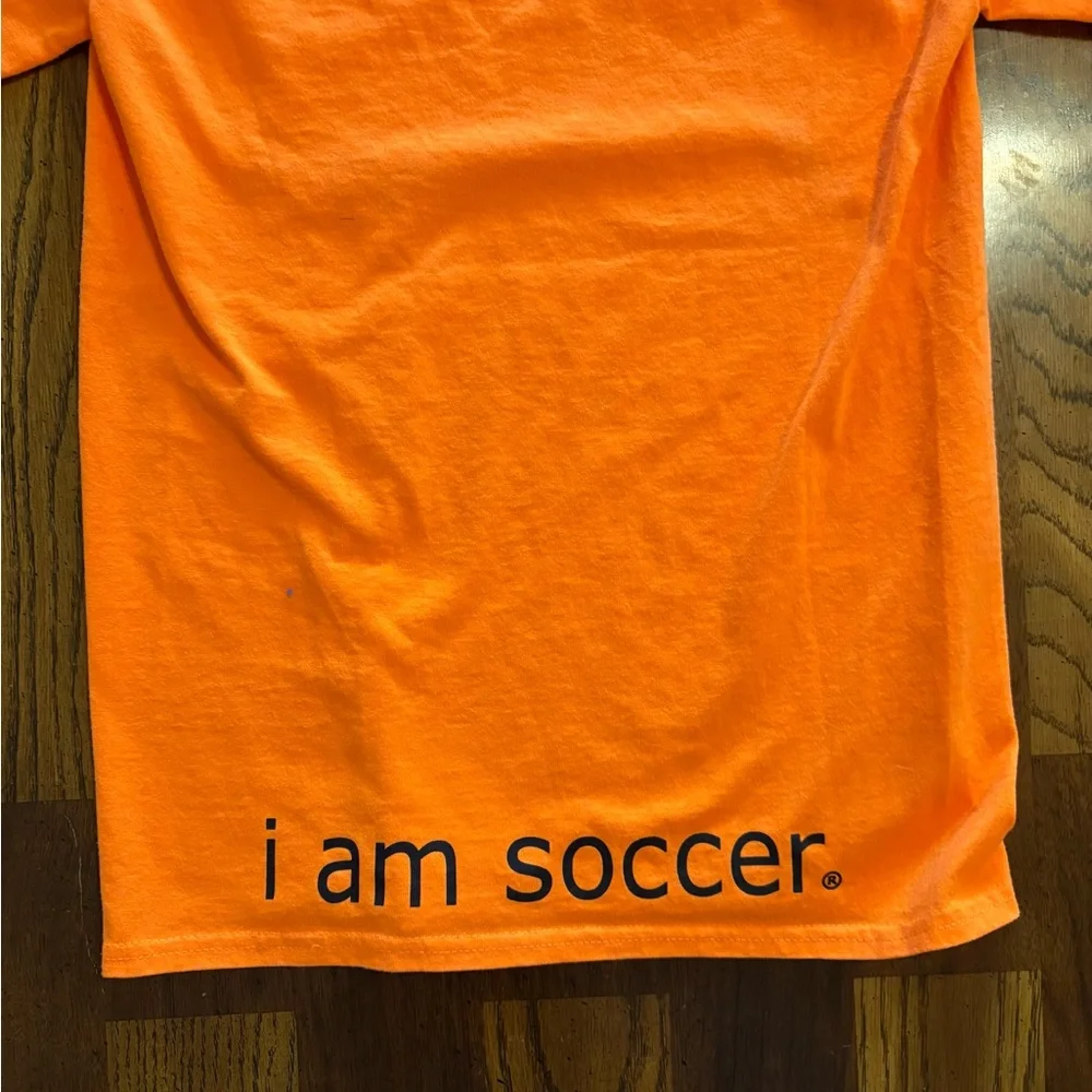 Men's Orange Short Sleeve Tee - Picture 4 of 5